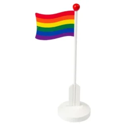 Bordflag i Træ Prideflag