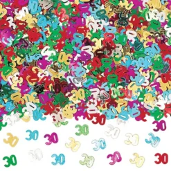 Bordkonfetti 30 Flerfarvet