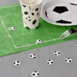 Bordkonfetti Fodbolde