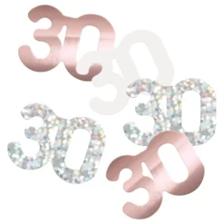 Bordkonfetti 30 Rosaguld