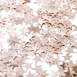 Bordkonfetti Stjerner Roséguld Metallic