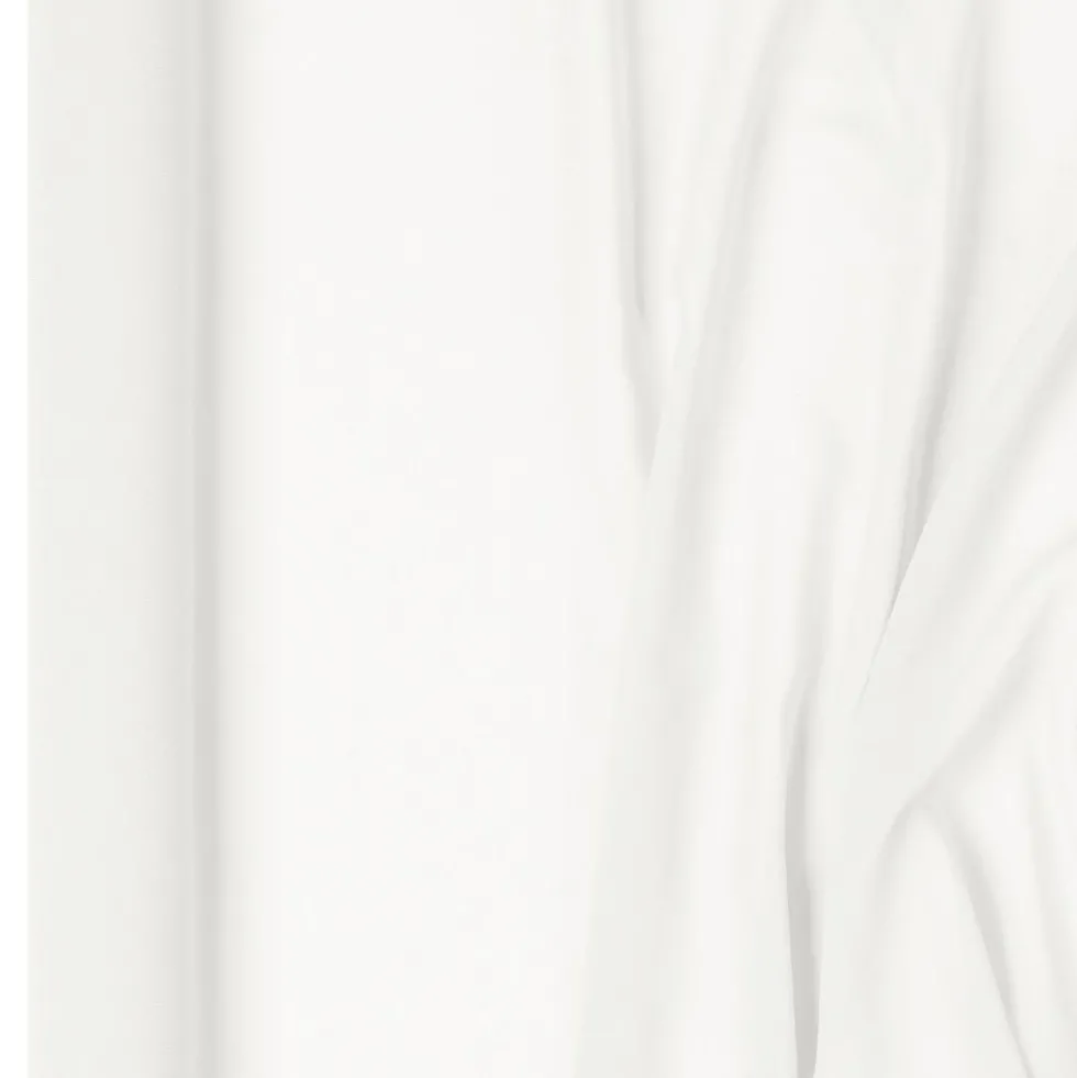 Bordløber Chiffon Off-white