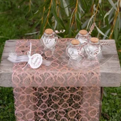 Bordløber Roséguld Metallisk