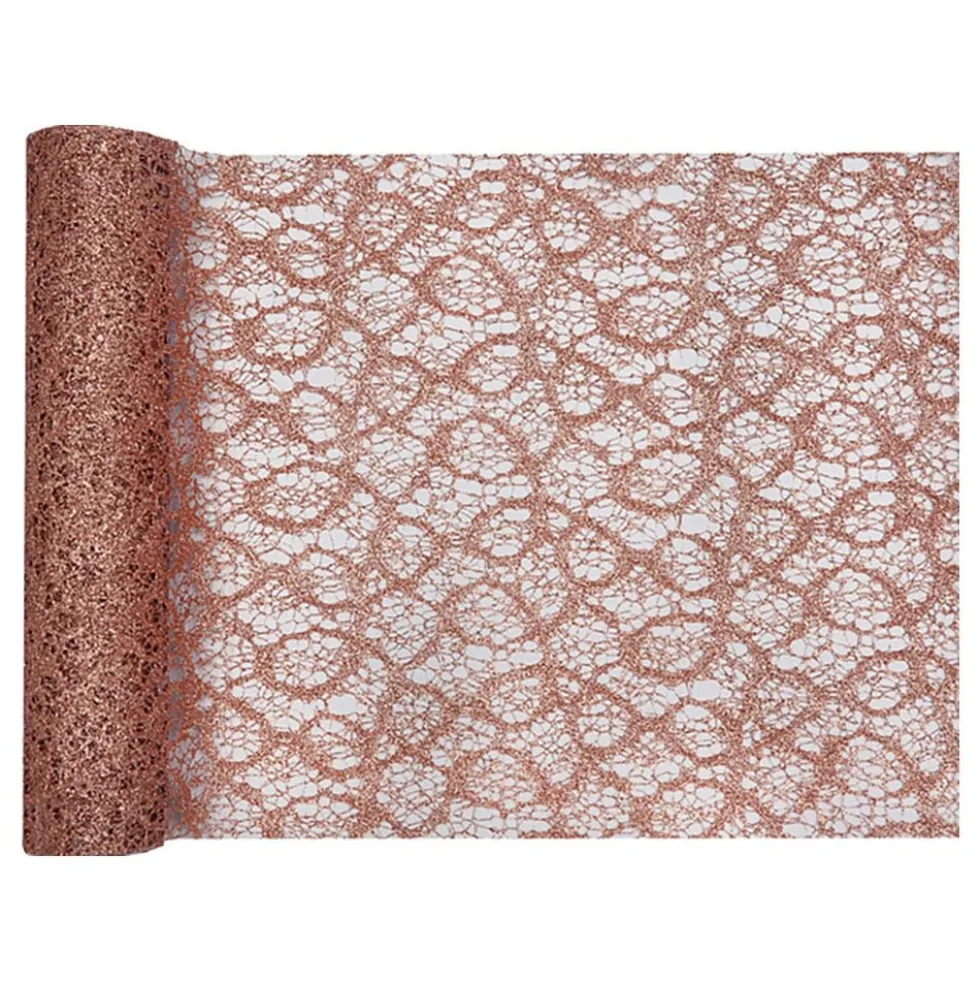 Bordløber Roséguld Metallisk