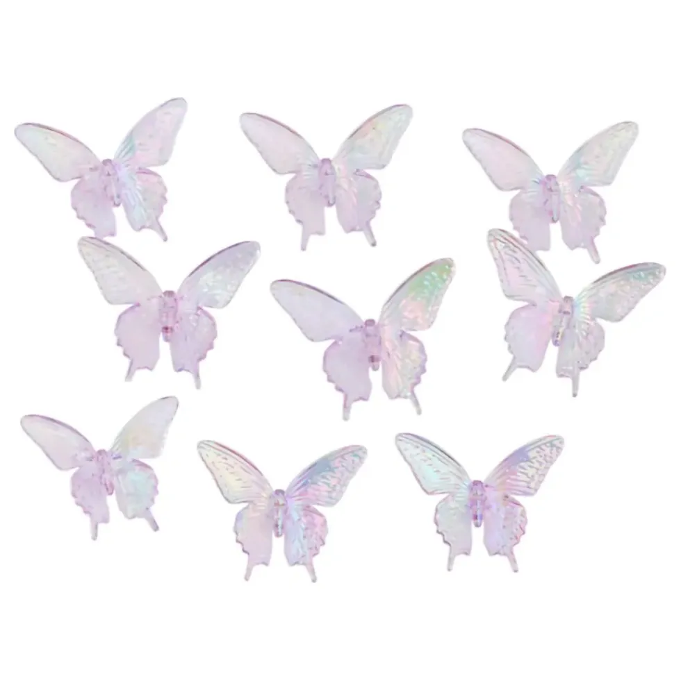 Bordsdekoration Sommerfugle Iridescent