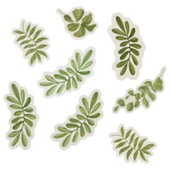 Bordskonfetti Grønne Blade Botanic