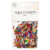 Bordskonfetti Tal 1 Farvemix Metallic