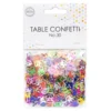 Bordskonfetti Tal 30 Farvemix Metallic