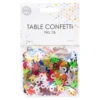 Bordskonfetti Tal 16 Farvemix Metallic