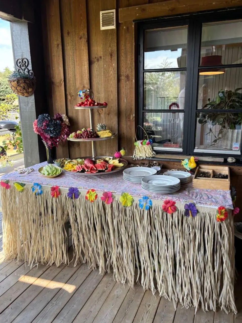 Bordskørt Hawaii