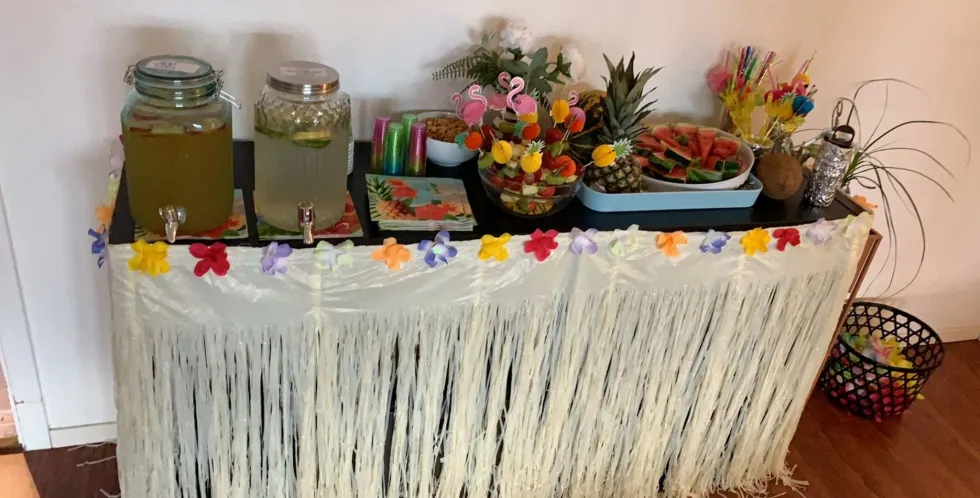 Bordskørt Hawaii