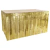 Bordskørt Metallic Guld