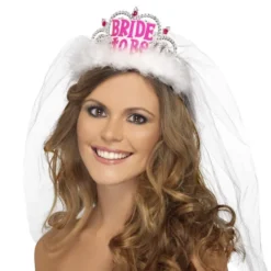 Bride to Be Tiara med Slør