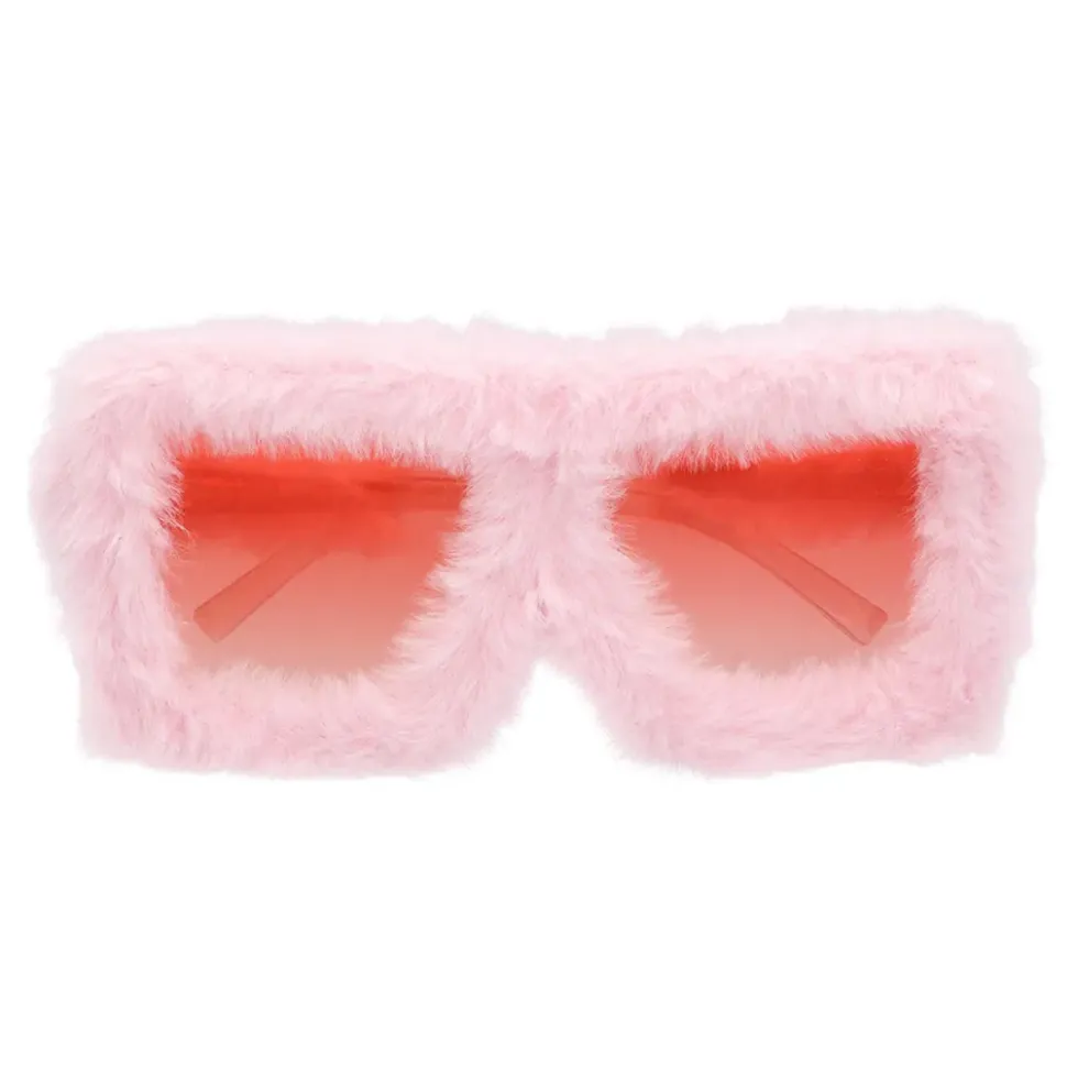 Briller Fluffy Lyserød