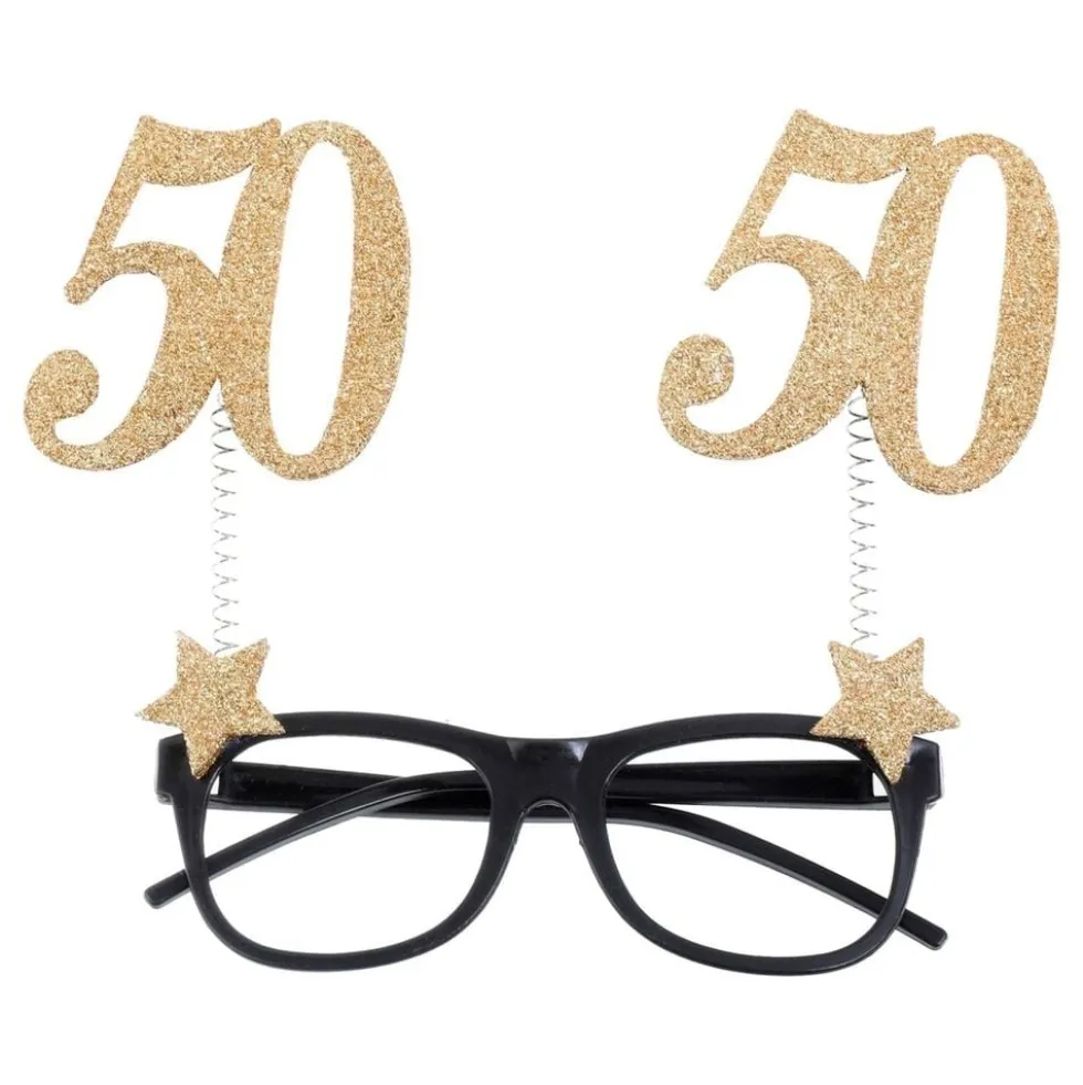 Briller 50 Guld