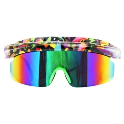 Briller 80's Sort/Lilla