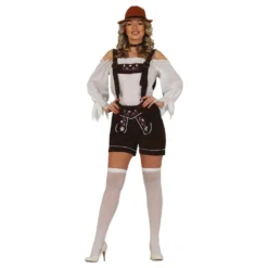 Brune Tyrolerbukser Dame