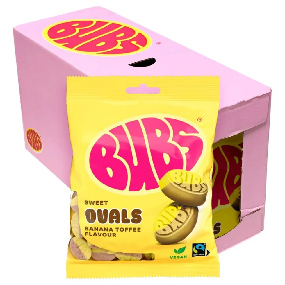 BUBS Banana Toffee Ovals Økonomipakke