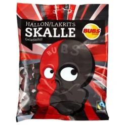 BUBS Raspberry Salty Licorice Skalle Økonomipakke
