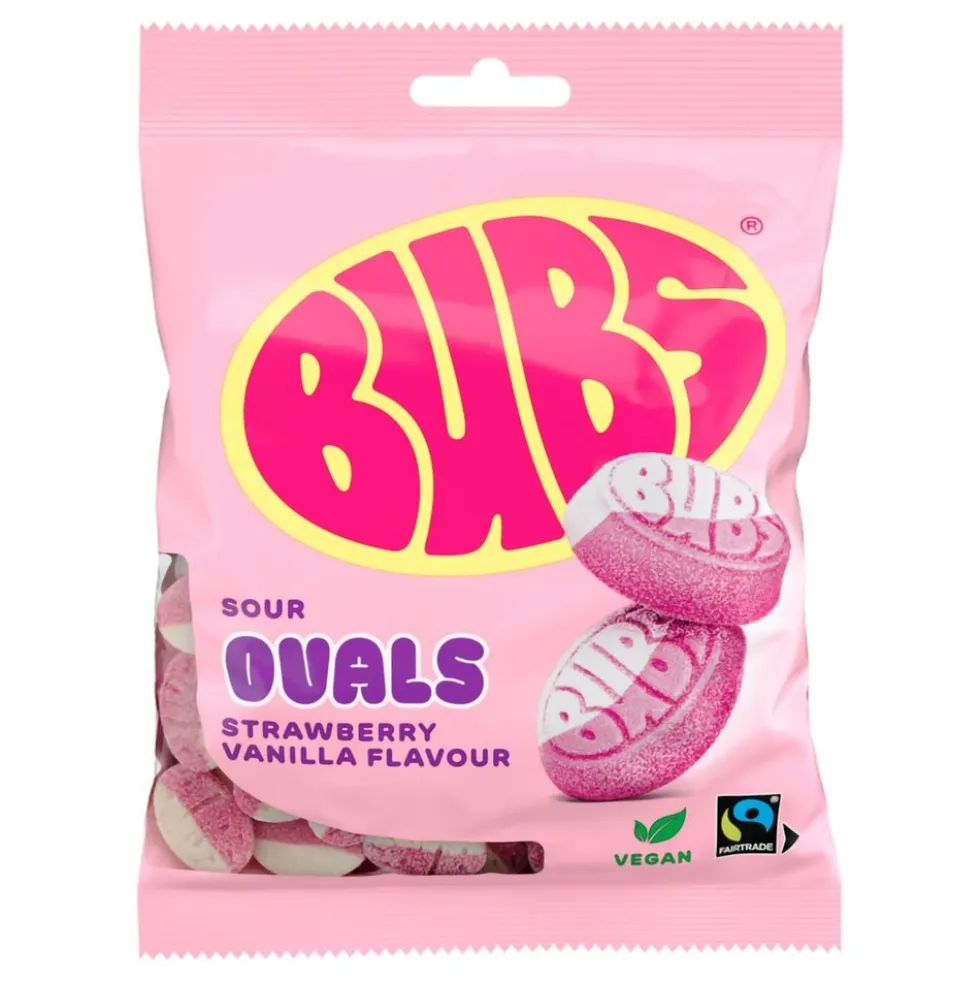 BUBS Strawberry Vanilla Ovals Økonomipakke