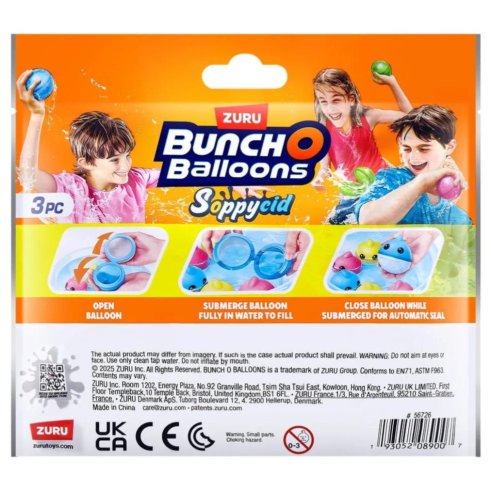 Bunch O Balloons Genanvendelige Vandballoner Hajer