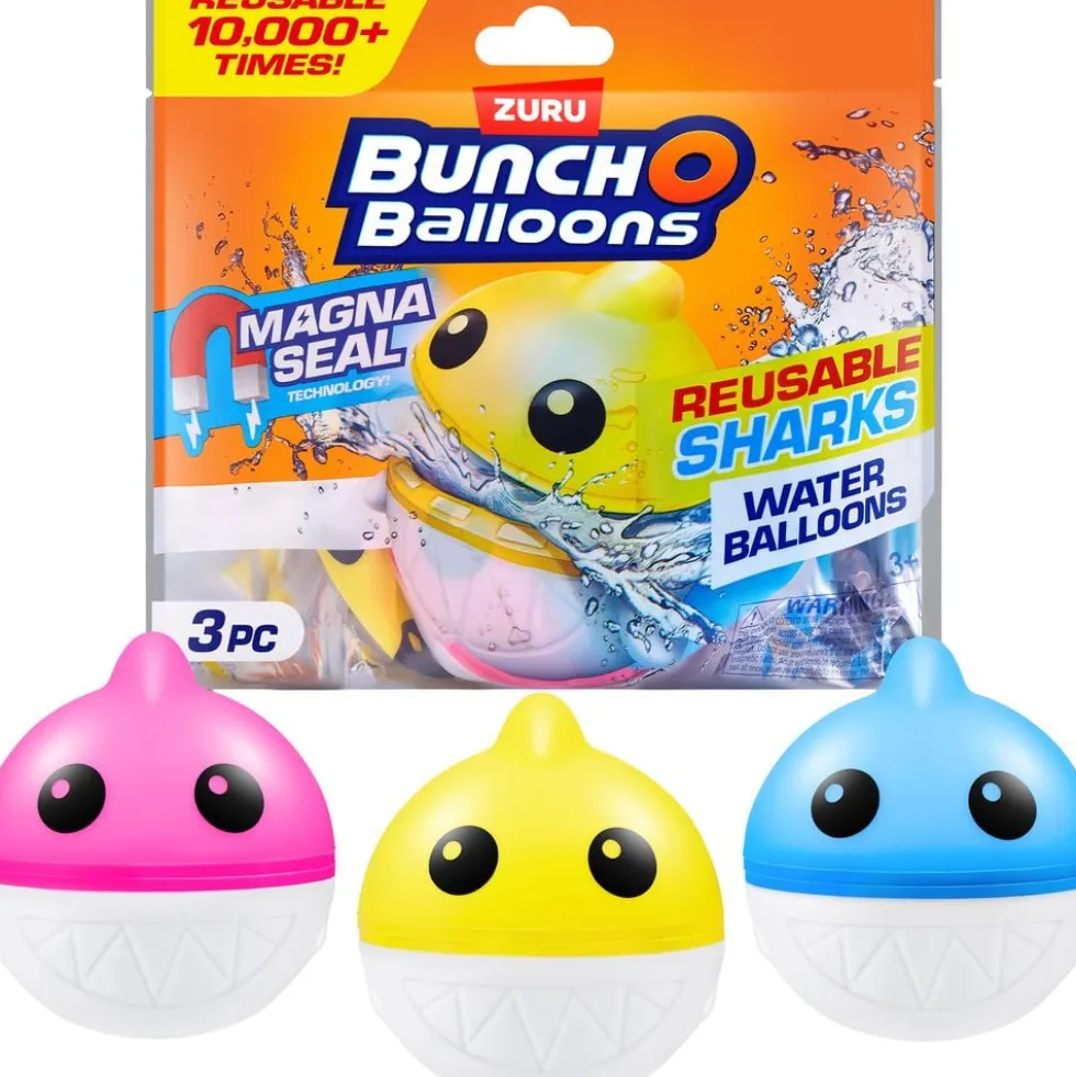 Bunch O Balloons Genanvendelige Vandballoner Hajer