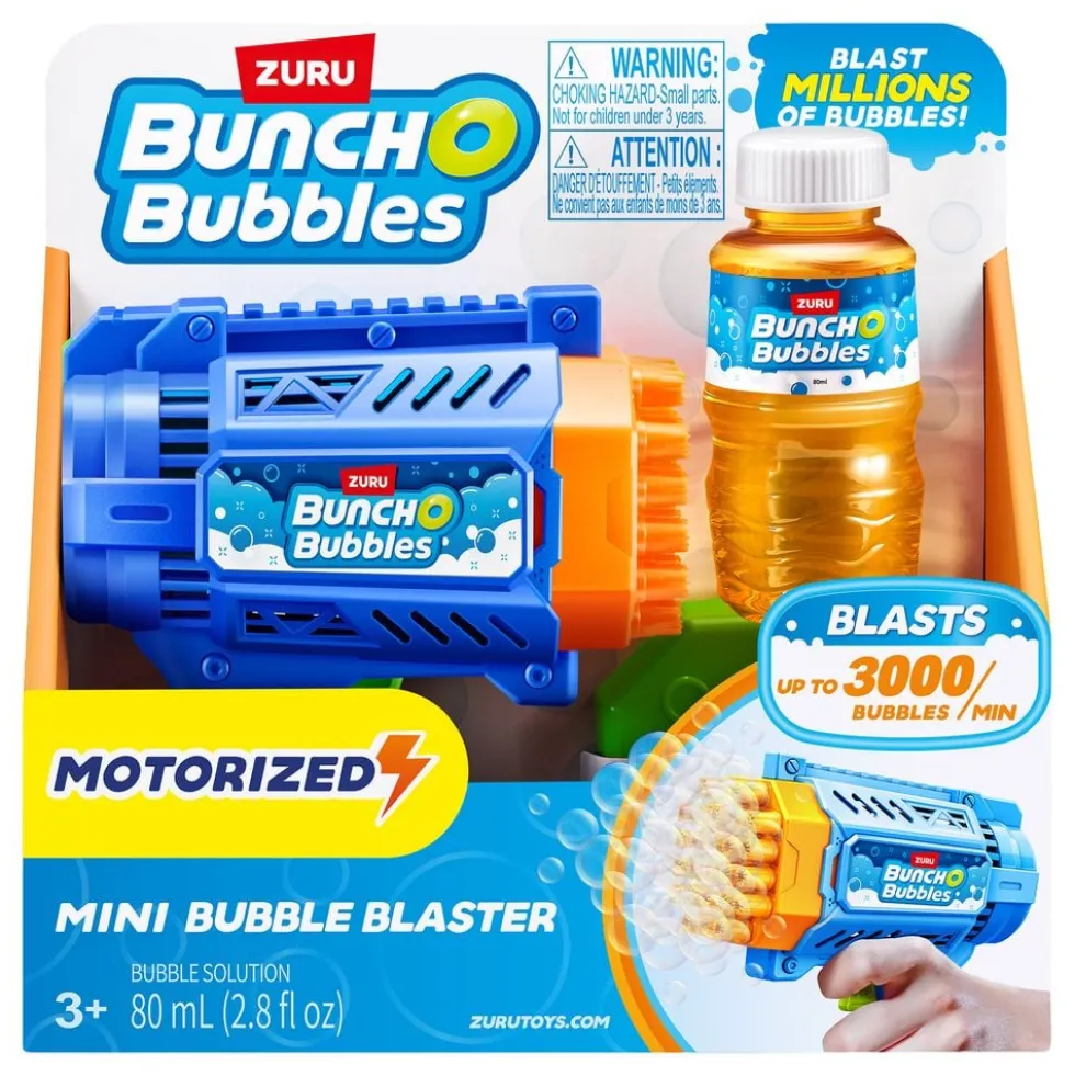 Bunch O Bubbles Motorized Mini Bubble Blaster Sæbeboblepistol