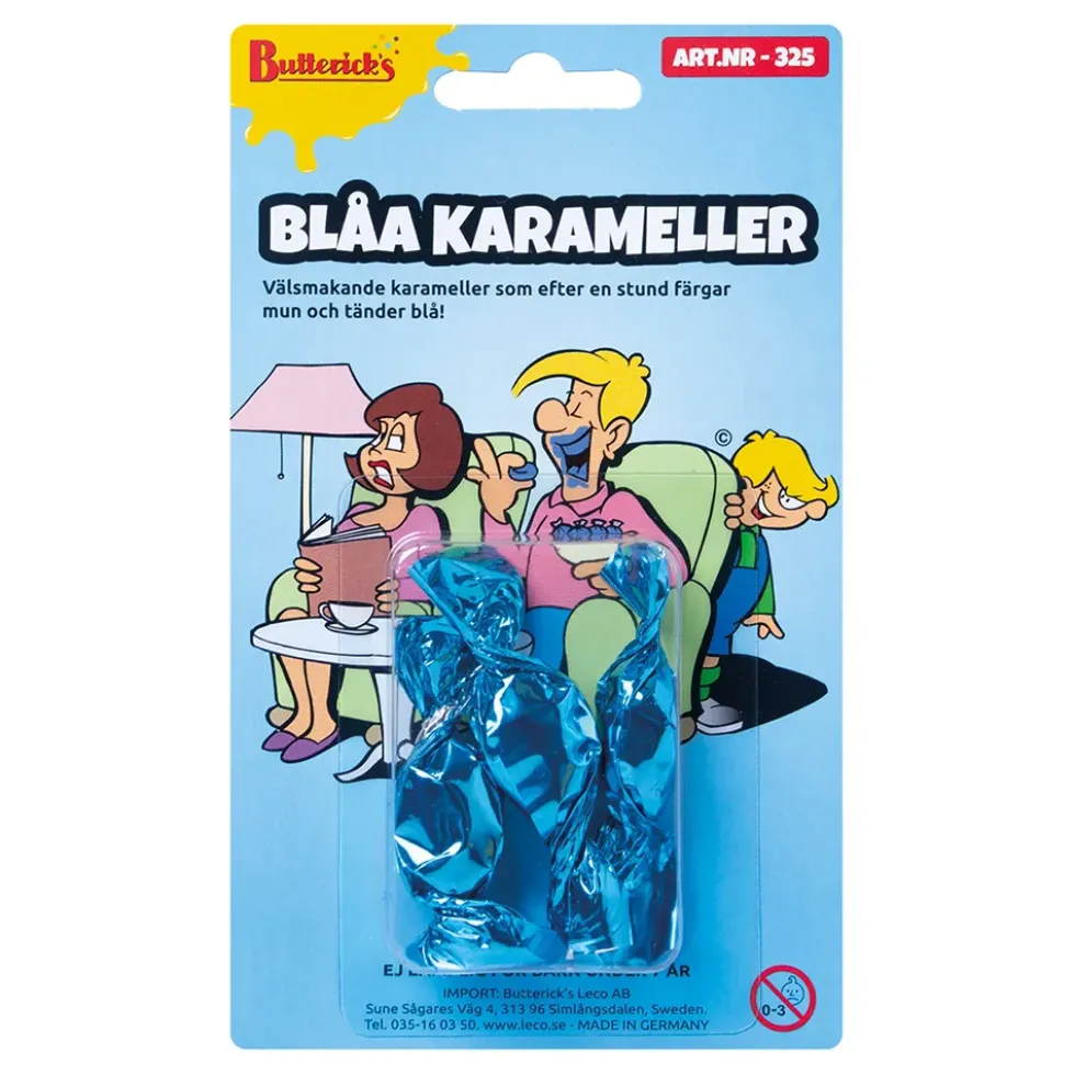 Butterick's Blå Karameller Slik