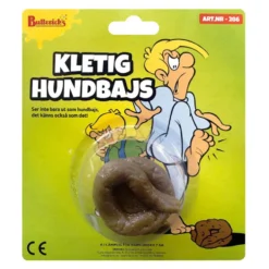 Butterick's Klæbrig Hundelort - Spøg og Skæmt-artikel