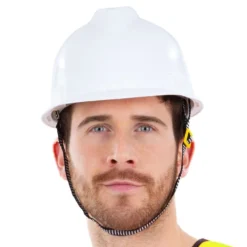 Byggehjelm Hvid