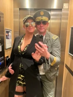 Camouflage Militærkvinde Kostume Deluxe