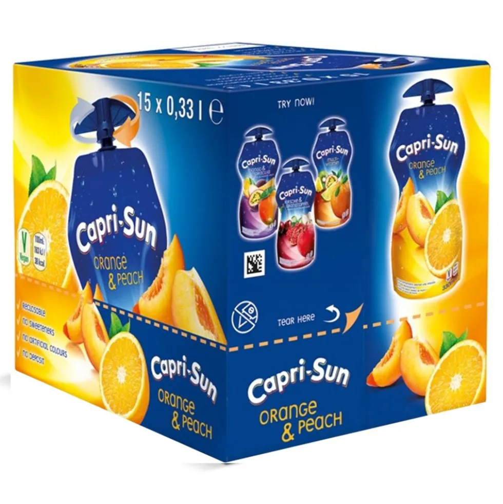 Capri-Sun Appelsin & Fersken Storpak