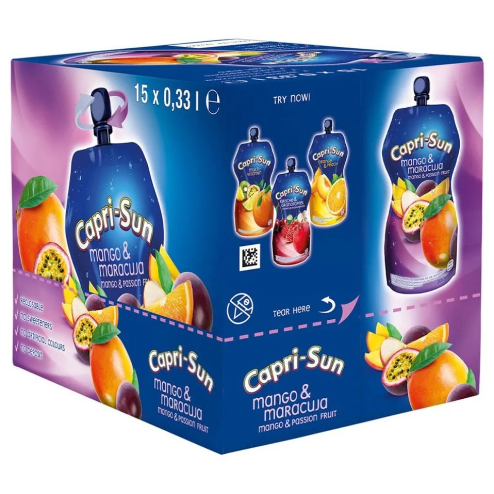 Capri-Sun Mango & Passionsfrugt Storpak