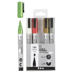 Chalk Markers Metallic Farver
