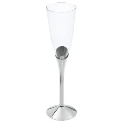 Champagneglas med Sølvfod