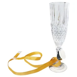 Champagneglas Student med Bånd