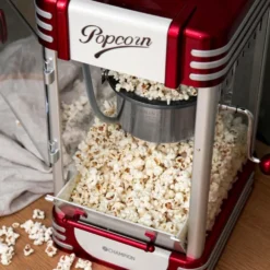 Champion Popcornmaskine Retro XL Rød Metallic PCM406
