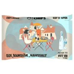Ø-Chips Hvidvin Oliven Ramsløg Havsalt