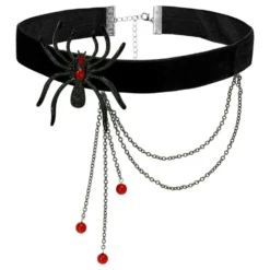Choker Halskæde med Edderkop