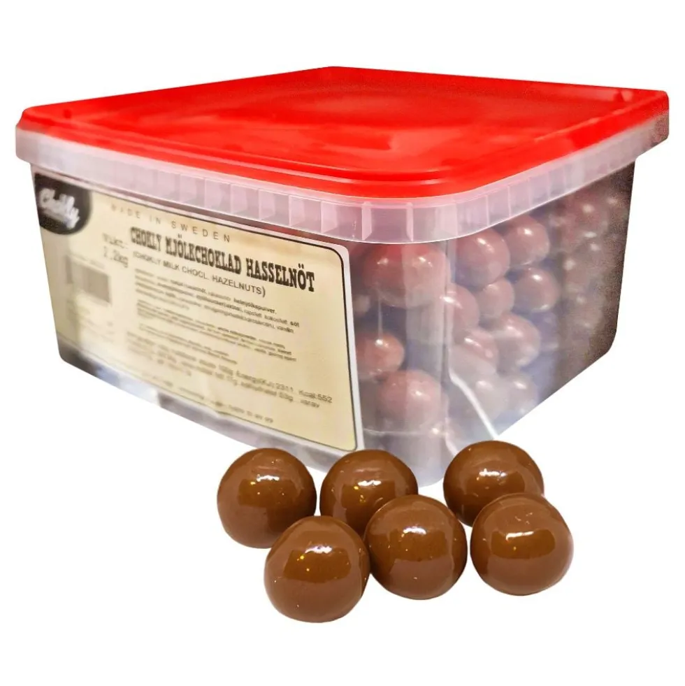 Chokly Mælkechokolade Hasselnød Økonomipakke