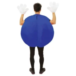 Chokoladelinse Blå Kostume