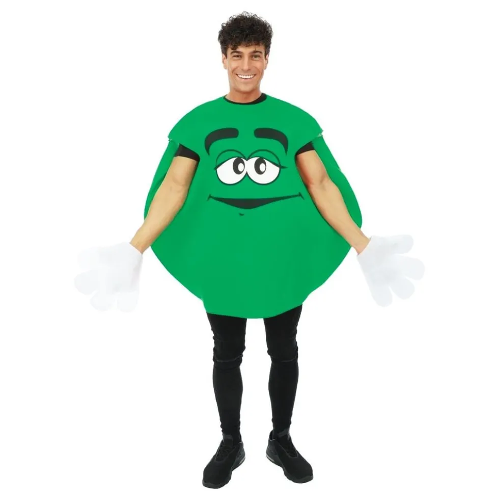 Chokoladelinse Grøn Kostume