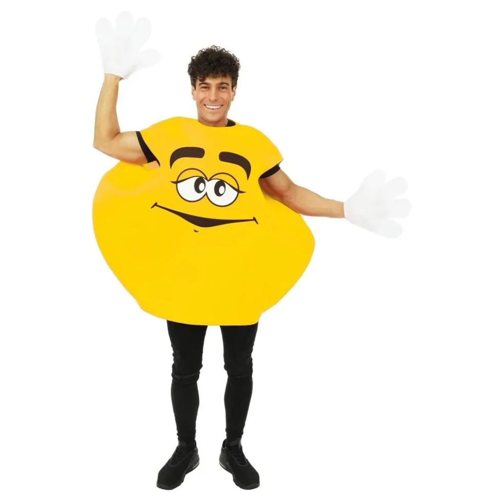 Chokoladelinse Gul Kostume