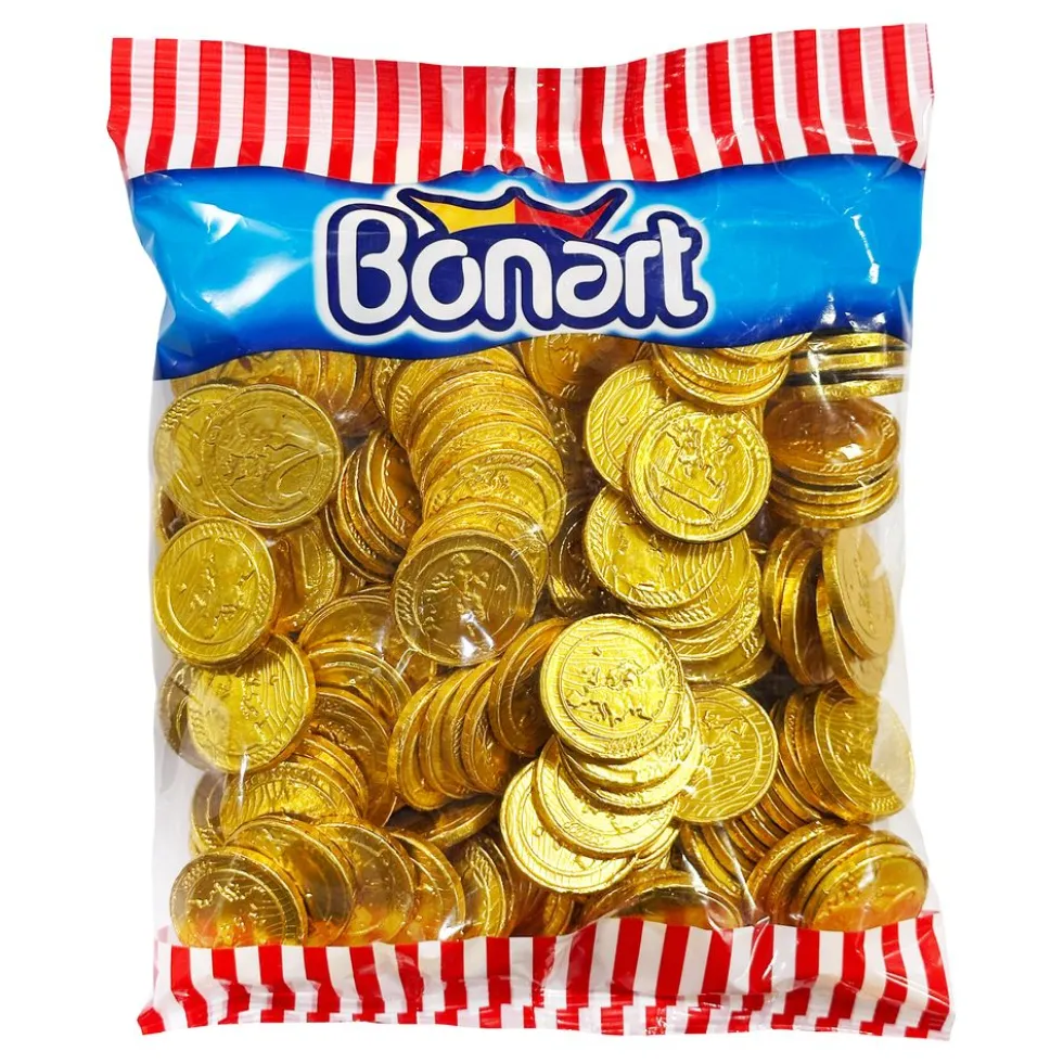 Chokolademønter Guld Økonomipakke