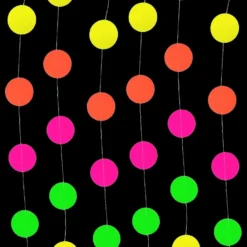 Cirkler UV Neon Guirlande