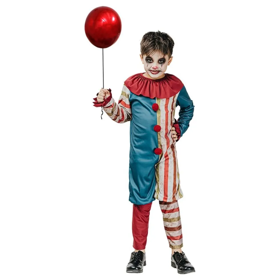 Clown Vintage Børnekostume