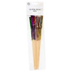Cocktailpinde Flerfarvede Metallic