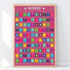 100 Cocktails Bucket List Skrabetavle