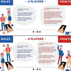 Cornhole Blå & Rød