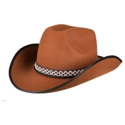 Cowboyhat Brun til Børn